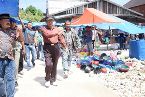 HM Wardan Tinjau Pengerjaan Proyek di Batang Tuaka
